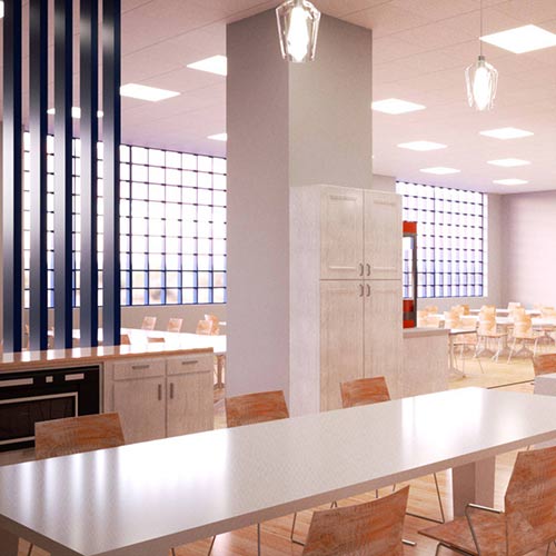 Interior Rendering of Insurity.