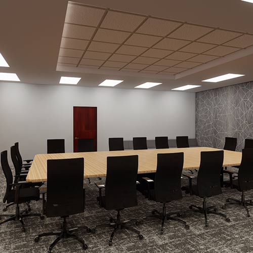 Interior Rendering of ISO New England.