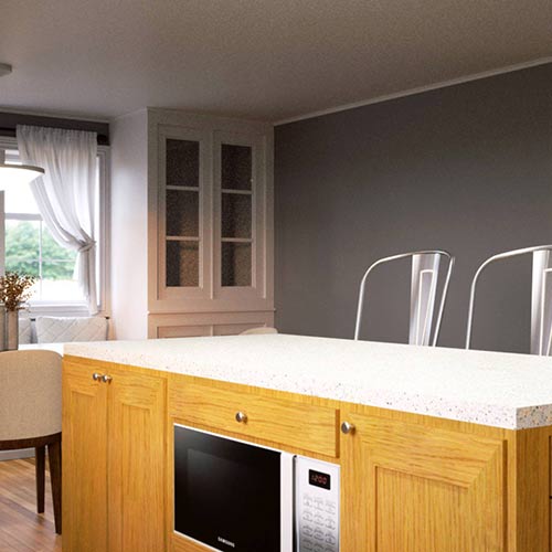 Interior Rendering of a kitchen in Winsted, Connecticut.
